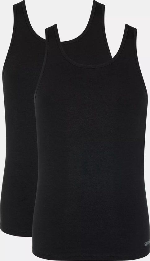 Sloggi Men GO ABC 2.0 Tank Top 2P - Black - Size S