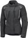Held 4-Touring II veste textile imperméable pour moto femme, noir/gris, S