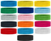 Merkloos / Sans marque Myrtle Beach Zweetband Hoofd 58 cm Groen