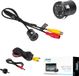 Peiying Caméra de recul vision nocturne 140° angle de vision 12V LED IR