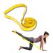 FFitness weerstandsband, geel, 2-7 kg, breedte 0,62 cm, hoogwaardige fitnessbanden voor pilates, yoga, krachttraining, fysiotherapie en revalidatie