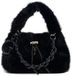 Guess Handtas faux bont meisje gitzwart