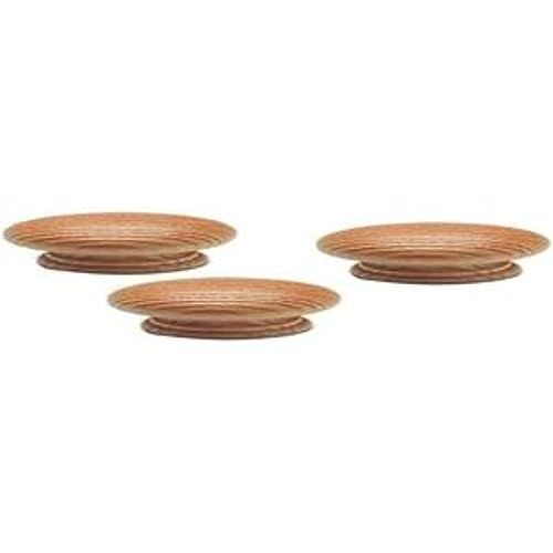 Bulk Hardware BH06126 Deurknop Grenen Geboord Gelakt 30 mm - Set van 4