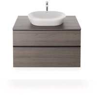 Duravit D-Neo Opzetwastafel - 60x40cm - Wit Keramiek - Zonder Kraangat