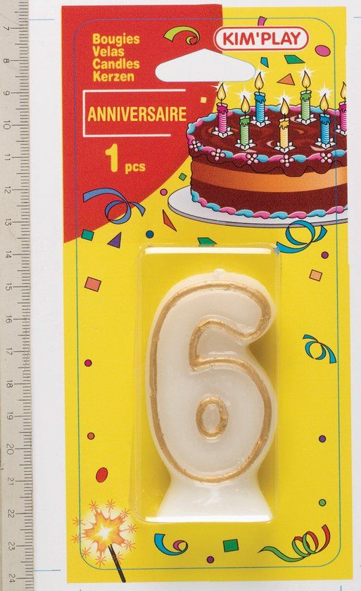 WDK Kim'Play 606, Wax, Wit, 6 jaar, Elk geslacht, Te gebruiken onder direct toezicht van een volwassene, 180 mm