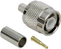 TNC-stekker, BKL Electronic 0405005/D TNC-connector Stekker, recht 50 Ω 1 stuk(s)