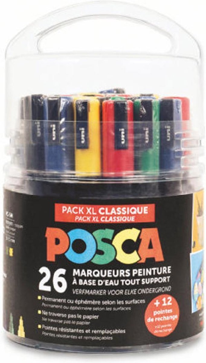 Posca XL 26x Marker Set – Classic