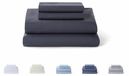 Merkloos Beddengoed Set 4-delig - Fitted Sheet en 2 Kussenslopen - Donkergrijs