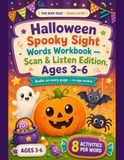 Halloween Spooky Sight Words Workbook — Scan & Listen Edition: The Halloween Workbook That Talks (Ages 3-6)