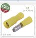 Quadrios 23C493 Ronde connector 4 mm² - 6 mm² Geel 100 stuk(s)