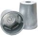 Plastimo Anode zeshoekige zinkwortel 40 mm Argent