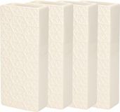 Gerimport Waterverdamper - 5x - ivoor wit - keramiek - 400 ml