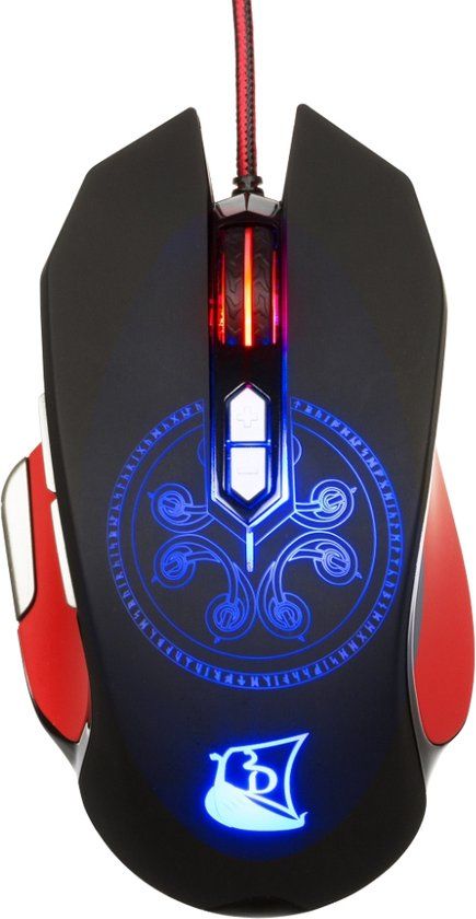 Konix Drakkar Heimdall M-30 Gaming Mouse - 4000 DPI - 9 Buttons - Black