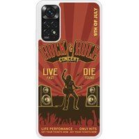 Xiaomi Redmi Note Versterkt hard hoesje - ontwerp rock and roll