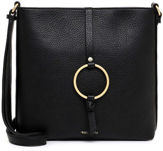 Tamaris schoudertas Maischa Crossover Bag Black zwart
