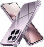 Techsuit Hoesje geschikt voor Xiaomi 17T - Shockproof Silicone Back Cover - Transparant