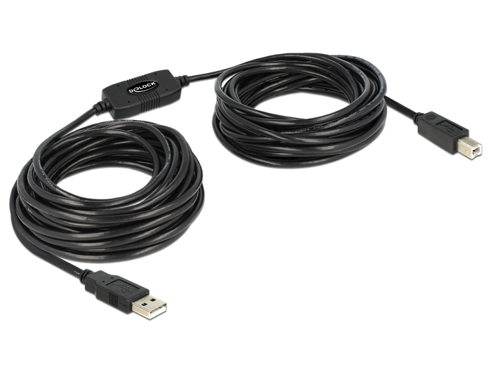 DeLOCK 11m, USB2.0-A - USB2.0-B