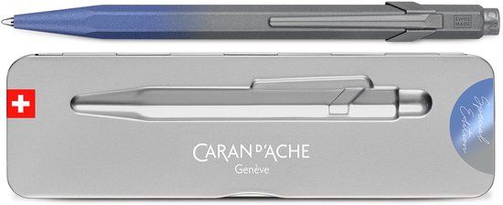 Caran d'Ache 849 Claim Your Style 5 - balpen Stormy Blue