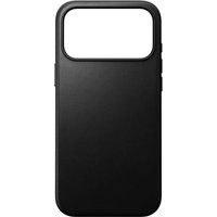 Nomad Modern Leather Case met MagSafe voor de Apple iPhone 17 Pro - Zwart