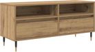 vidaXL TV Kast 100 x 34,5 x 44,5 cm Artisan Eiken