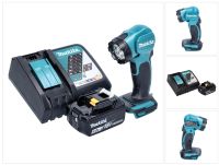 Makita DEADML 815 RG1 LED-accu-handlamp 14,4 - 18 V 160 lm + 1x accu 6,0 Ah + oplader