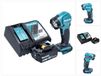 Makita DEADML 815 RG1 LED-accu-handlamp 14,4 - 18 V 160 lm + 1x accu 6,0 Ah + oplader