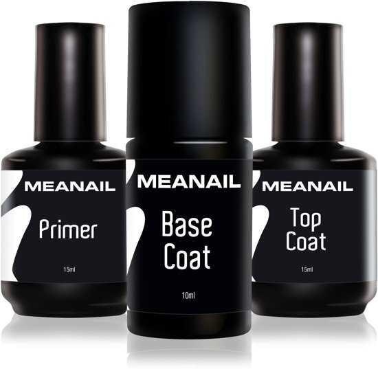 MEANAILÂ®PARIS Gel Nagellak - MEANAILÂ® - Primer - Base Coat - Top Coat