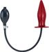 Mister B Solido Opblaasbare Butt Plug - Rood Large