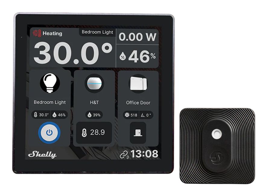 Shelly Wall Display Black + Blu H&T Black (bundle)