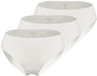 Joop! Dames slip / onderbroek 3 pack Sensation - Offwhite - Effen - Polyamide/Elastaan - Maat 34/XS
