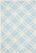 Safavieh Cambridge Collectie CAM311 Vloerkleed Lichtblauw & Ivoor 122 x 183 cm