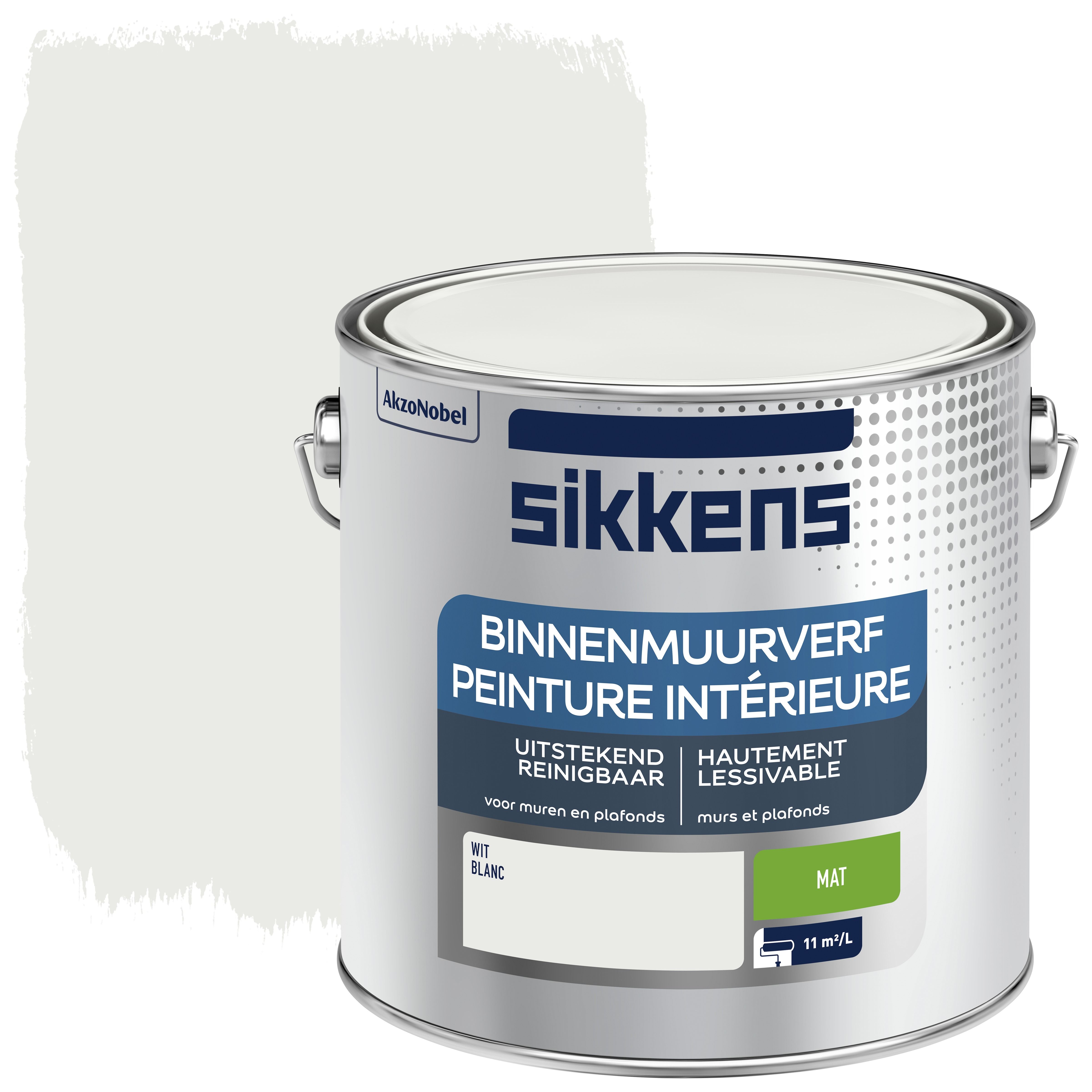 Sikkens muurverf wit 2.5L