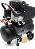 Mannaco Compressor 24 liter 1,5 kW Perslucht 8 bar oprolbaar Gecomprimeerd a