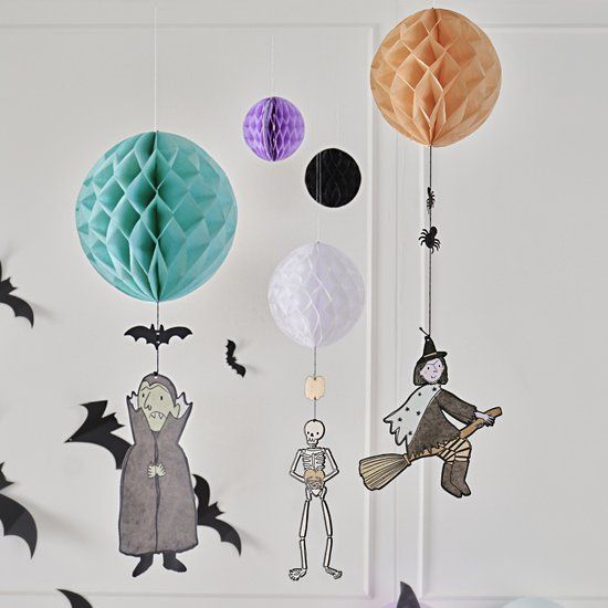 Ginger Ray Heks & Vampier - 5 Stuks Papier Decoraties