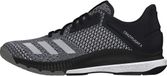 Adidas Crazyflight X 2.0, chaussures de volley-ball, femme, noir, gris, blanc, adulte, motif imprimé, taille 36,7 (36 2/3)