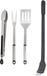 BBQ Gereedschap Set - 4-Delig - Inox - Inclusief Schoonmaakborstel - 43 cm