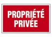 4160481 Bord Private Property – stijf – 330 x 200 mm – 4160481