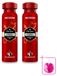 Old Spice 2 x Deospray Astronaut, aluminiumvrij, 150 ml - Lot