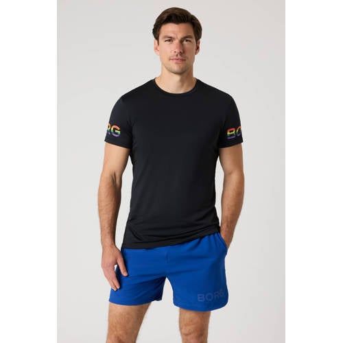 Björn Borg sportshirt BORG zwart
