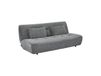sweeek - divan-lit 3 places en tissu chenille - clic