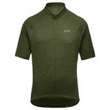 Gorewear C3 Jersey - Utility Green - Heren - Maat M - Korte mouw - Groen