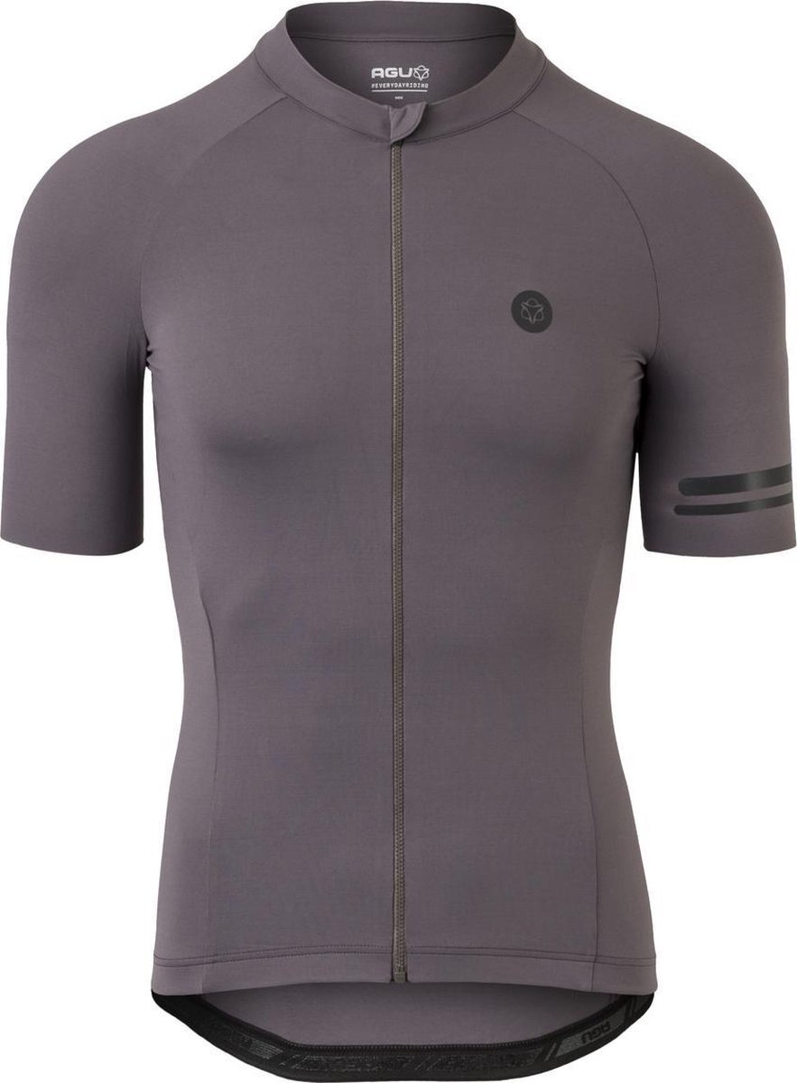 AGU Solid Fietsshirt II Trend Heren - Grijs - L