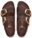 Birkenstock Arizona Big Buckle Oiled Leather Habana Narrow Women's Size 37 Brown Slides