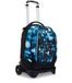 Jack Schooltrolley met zeven wielen - Dip & Sky - Afneembare trolley voor rugzakgebruik - Dubbel gebruik