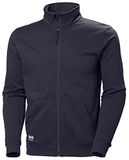 Helly Hansen Workwear Heren Manchester Zip Sweatshirt, 591 Marineblauw, XS
