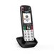 Gigaset EASY 500HX Téléphone analogique/DECT Identification de l'appelant Noir, Argent
