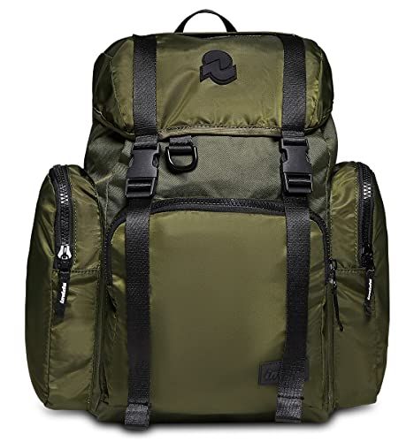 Invicta Rugzak URBAN X - Legergroen - 14 inch - 25 l - Unisex