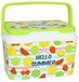 Sunnydays Beach Vibes glacière - 5 litres - plastique - imprimé fruits - 28 x 20 x 19 cm