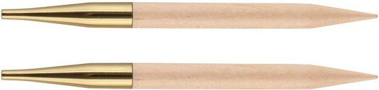 KnitPro Basix Birch verwisselbare breipunten 4.50mm