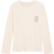 s.Oliver Pyjamashirt met lange mouwen en opschrift